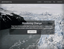Tablet Screenshot of glacierresearch.com
